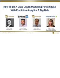 How To Be A Data-Driven Marketing Powerhouse With Predictive Analytics & Big Data