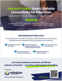 Concerned About E-Rate or Funding Uncertainty? This offer is for you!