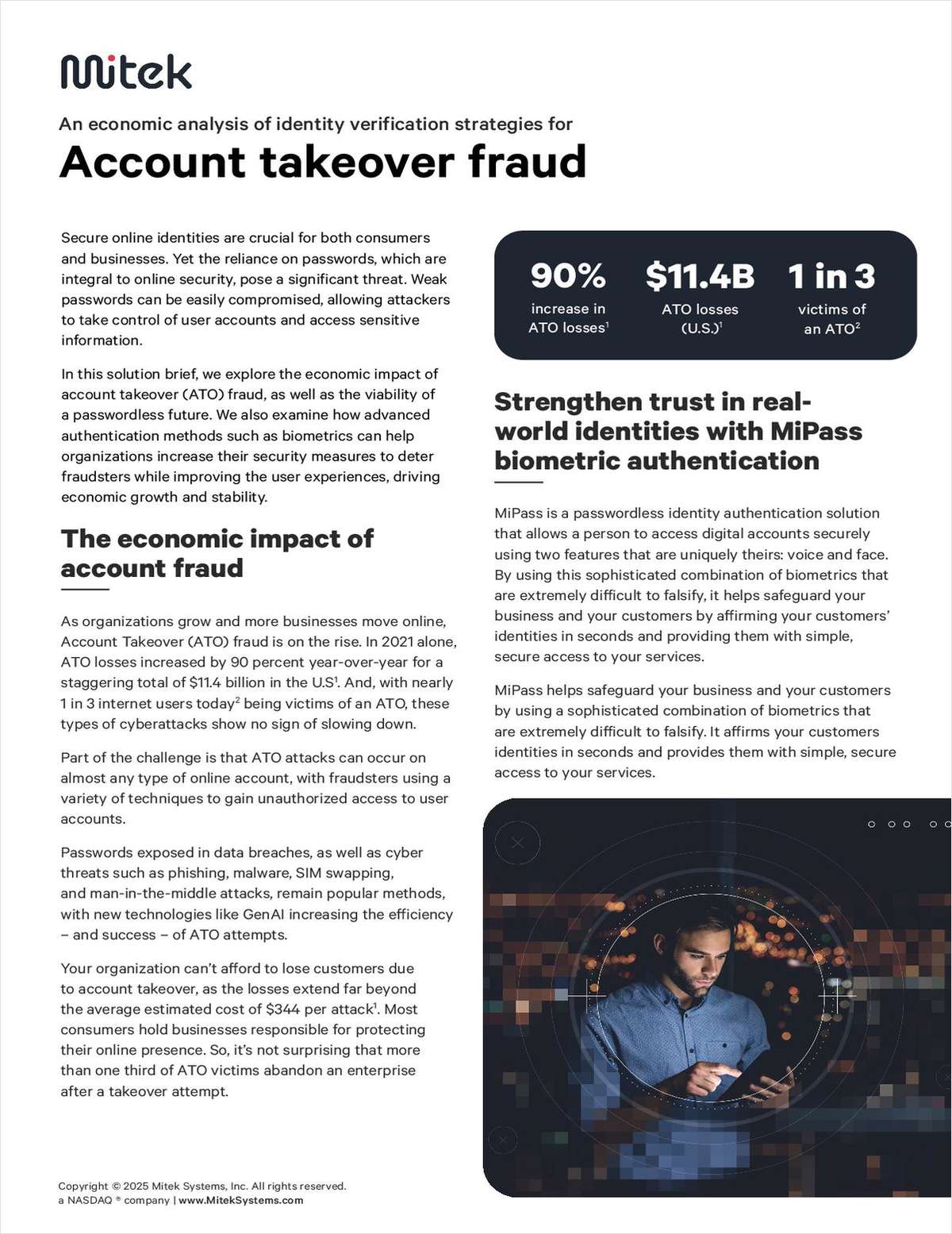 An Economic Analysis of Identity Verification Strategies for Account Takeover Fraud