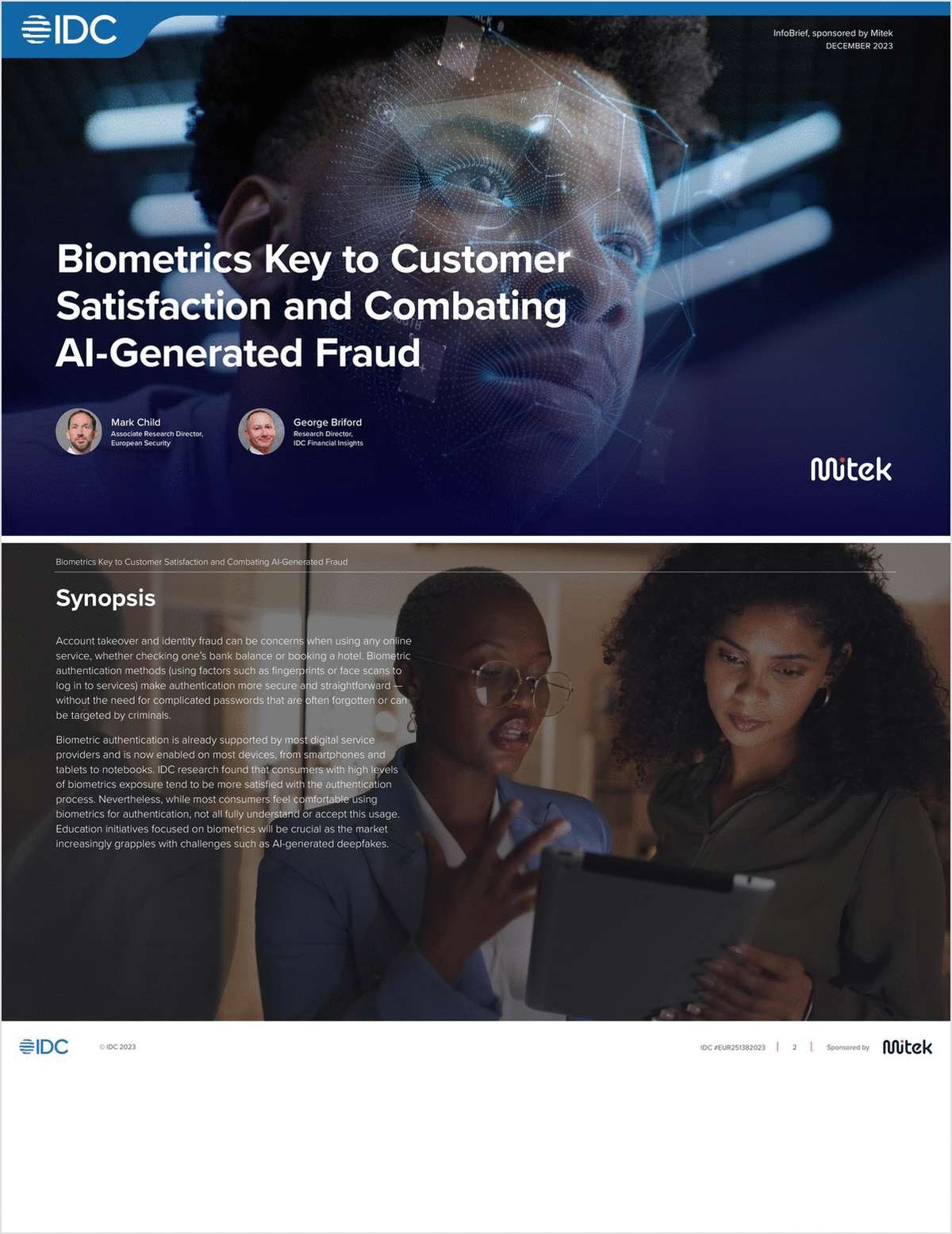 Biometrics Key to Customer Satisfaction and Combating AI-Generated Fraud
