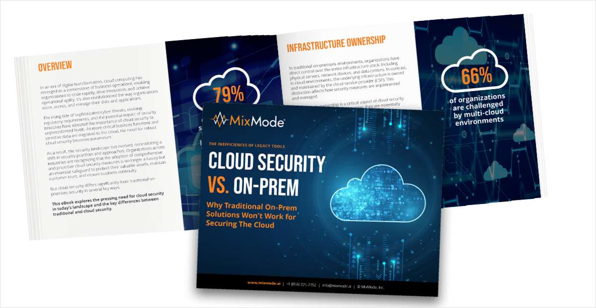 Cloud Security VS. On-Prem: Why Traditional On-Prem Solutions Won't Work for Securing the Cloud