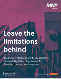 Leave the limitations behind: Build smarter financial and field operations with MNP Digital