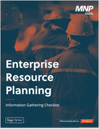 Choose the right ERP solution & partner with our construction planning checklist