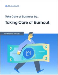 Employer Playbook: Taking Care of Burnout in Financial Services