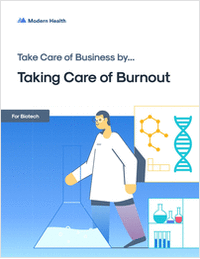 Employer Playbook: Taking Care of Burnout in Biotech