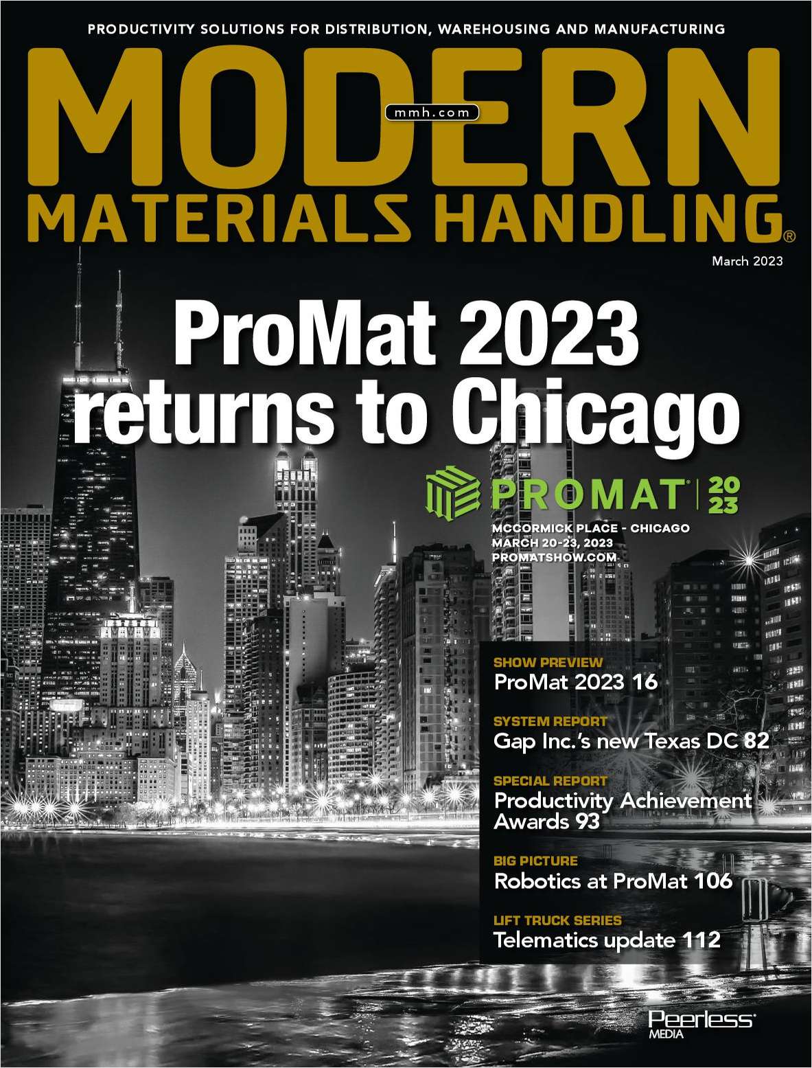 Modern Materials Handling: ProMat 2023 returns to Chicago
