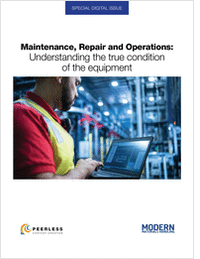 Maintenance, Repair and Operations: Understanding the true condition of the equipment