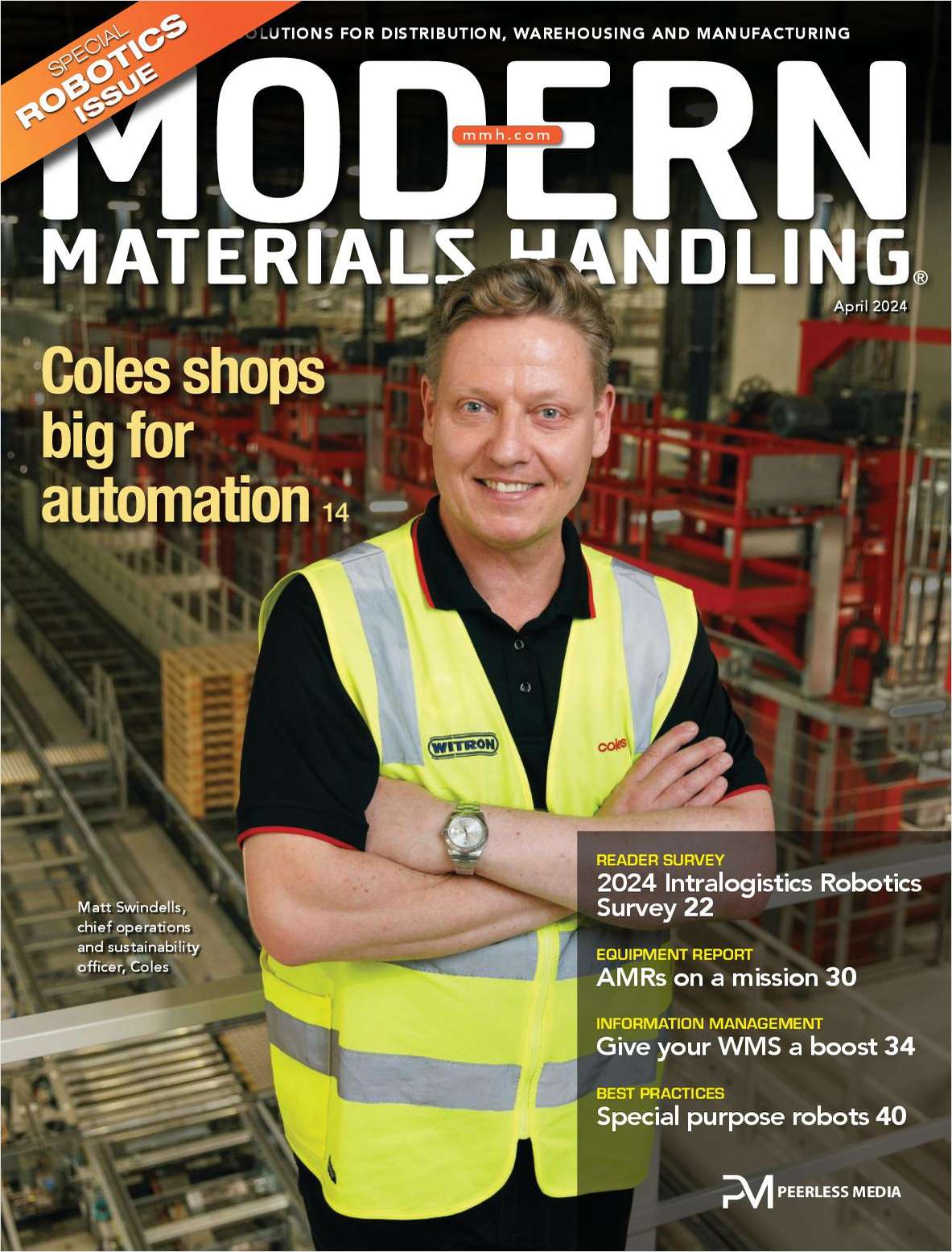 Modern Materials Handling: Coles shops big for automation