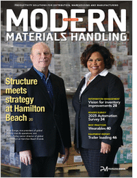 Modern Materials Handling: Structure meets strategy at Hamilton Beach