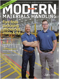Modern Materials Handling: Ford finds packaging efficiencies, inside & out