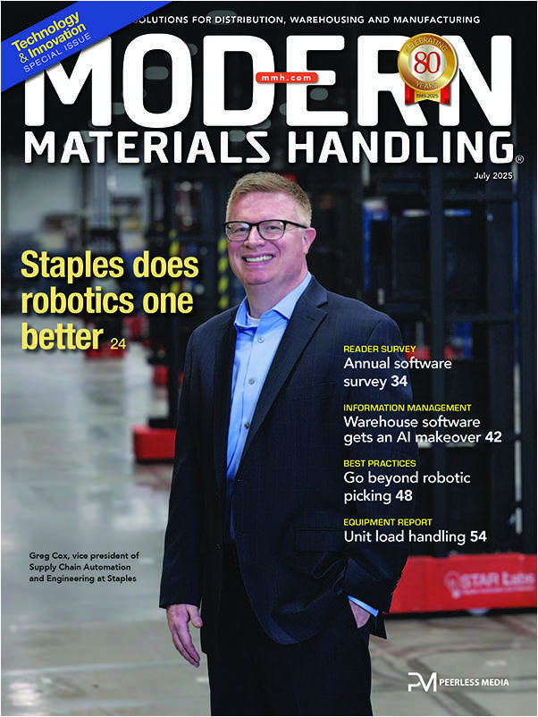 Modern Materials Handling: Staples does robotics one better