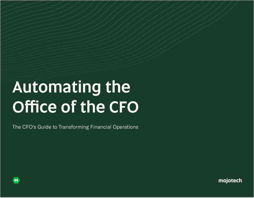 Automating the Office of the CFO: The CFO's Guide to Transforming Financial Operations