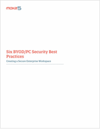 Six BYOD/PC Security Best Practices