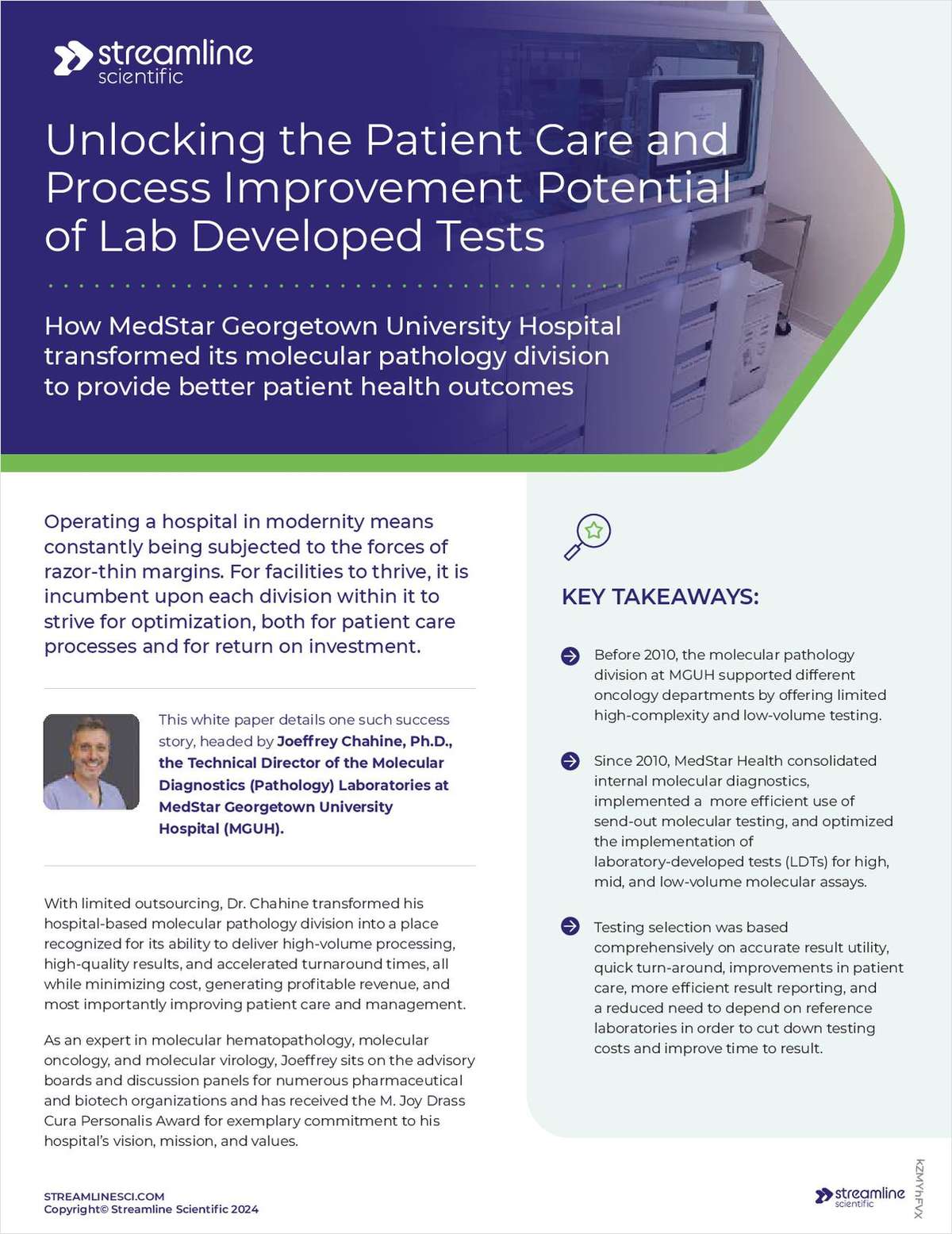 Unlocking the Patient Care and Process Improvement Potential of Lab-Developed Tests