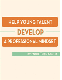 Help Young Talent Develop a Professional Mindset