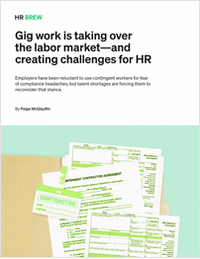 How will HR adapt to the rise of gig work?
