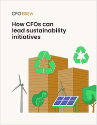 How CFOs Can Lead Sustainability Initiatives