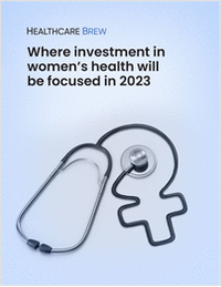 Where Investment in Women's Health Will be Focused in 2023