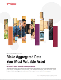 Make aggregated data your most valuable asset
