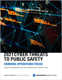 2021 Cyber Threats to Public Safety: Criminal Operations