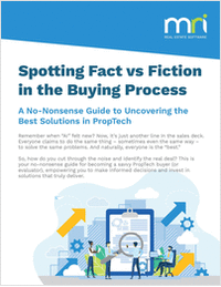 Spotting Fact vs. Fiction in the PropTech Buying Process