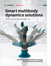 Smart Multibody Dynamics Solutions: Reduce System Development Costs