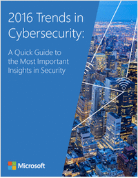 2016 Trends in Cybersecurity: A Quick Guide to the Most Important Insights in Security