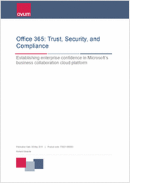 Ovum Analyst Report: Security in the Cloud