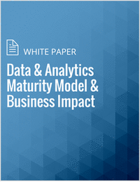 Data & Analytics Maturity Model & Business Impact