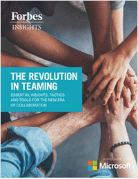 Forbes Report: Revolution in Teaming