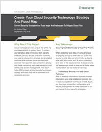 Create Your Cloud Security Technology Strategy