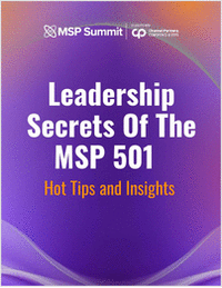 Leadership Secrets Of The MSP 501