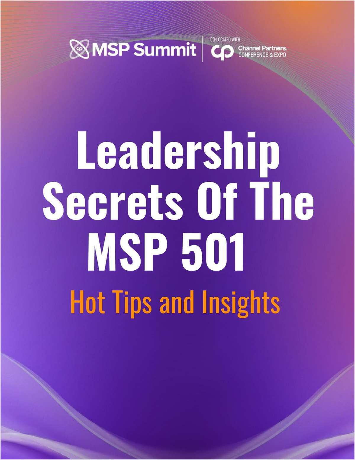 Leadership Secrets Of The MSP 501
