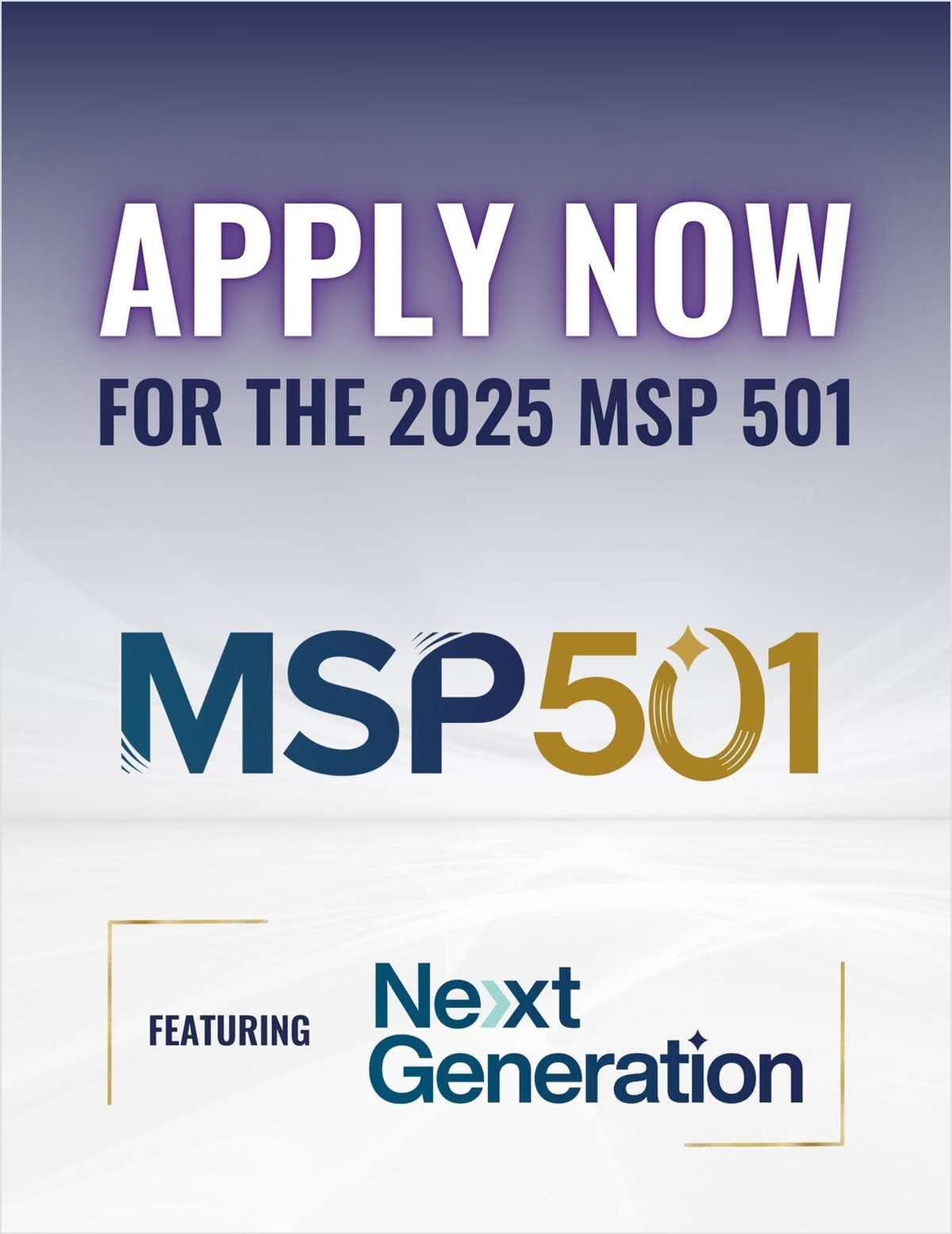 2025 MSP 501 Application