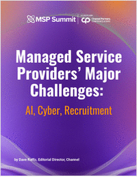 Managed Service Providers' Major Challenges: AI, Cyber, Recruitment