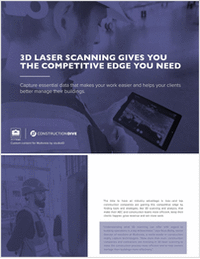 3D Laser Scanning Gives You the Competitive Edge You Need