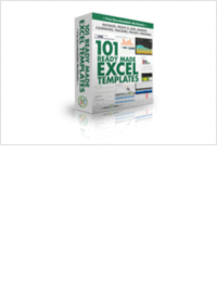 101 Ready Made Excel Templates