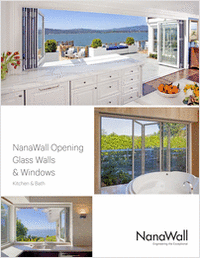 NanaWall Opening Glass Walls & Windows for Kitchens & Baths