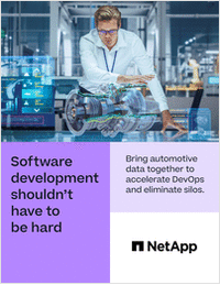Software development shouldn't have to be hard.  Bring automotive data together to accelerate DevOps and eliminate silos.