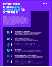 Top 10 Reasons To Choose Netapp Keystone Staas For Enterprise Ai