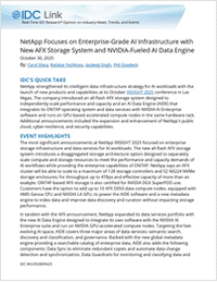 NetApp Focuses on Enterprise-Grade AI Infrastructure with New AFX Storage System and NVIDIA-Fueled AI Data Engine