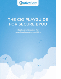 The CIO Playguide for Secure BYOD