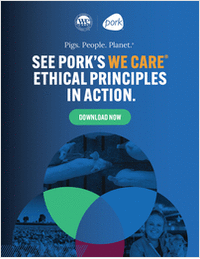 The U.S. Pork Industry's We Care® Sustainability Report