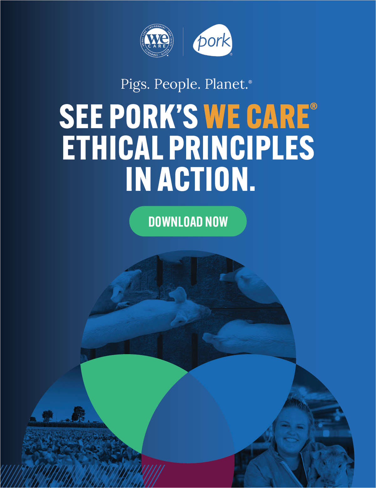 The U.S. Pork Industry's We Care® Sustainability Report