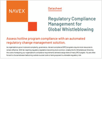 Regulatory Compliance Management for Global Whistleblowing