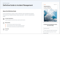 Definitive Guide to Incident Management