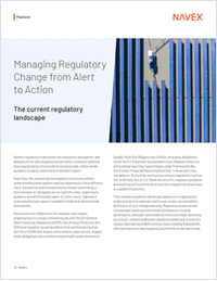 Managing Regulatory Change from Alert to Action