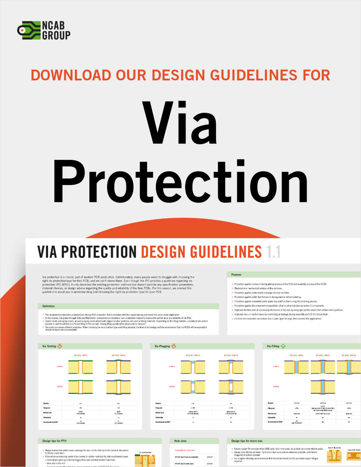 Design Guidelines for Via Protection