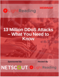 13 Million DDoS Attacks -- What You Need to Know