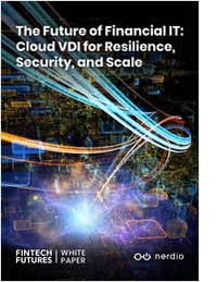 White paper: The future of financial IT - cloud VDI for resilience, security, and scale
